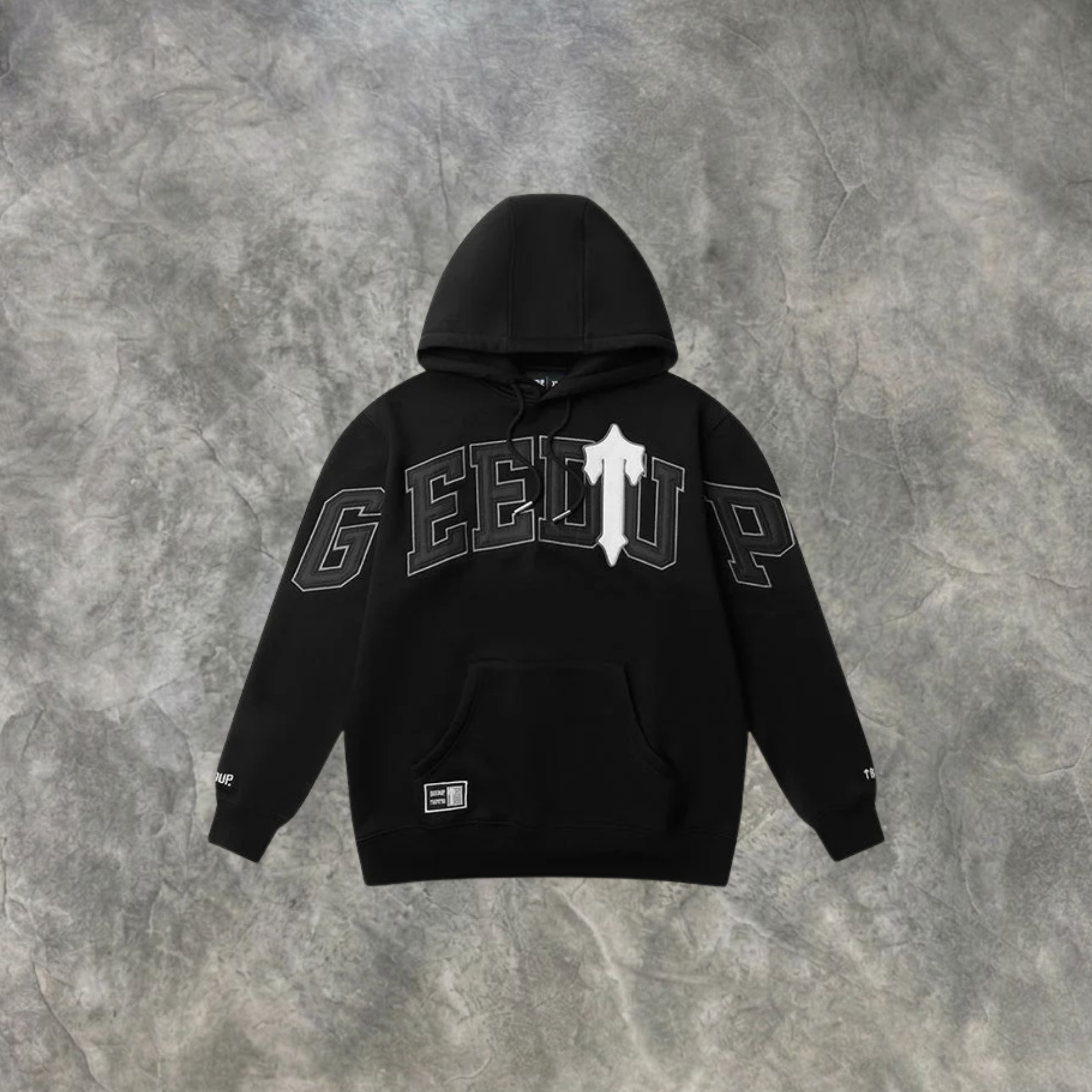 Elvare Club® Gray/White Hoodie
