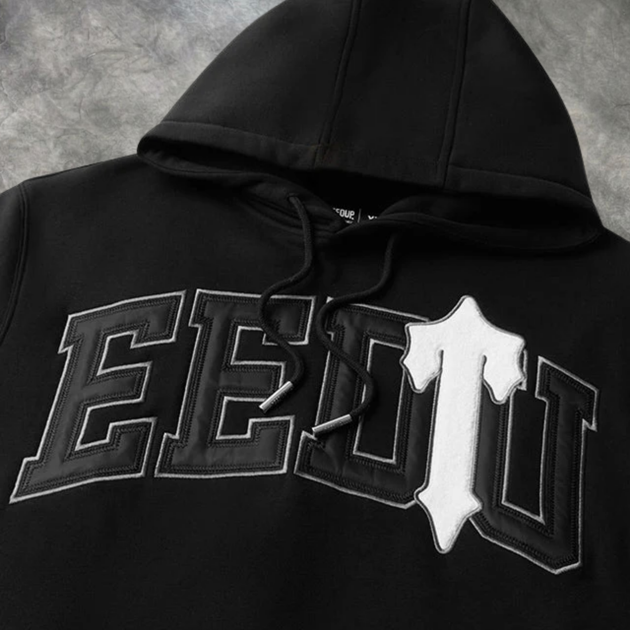 Elvare Club®Black/Black Hoodie