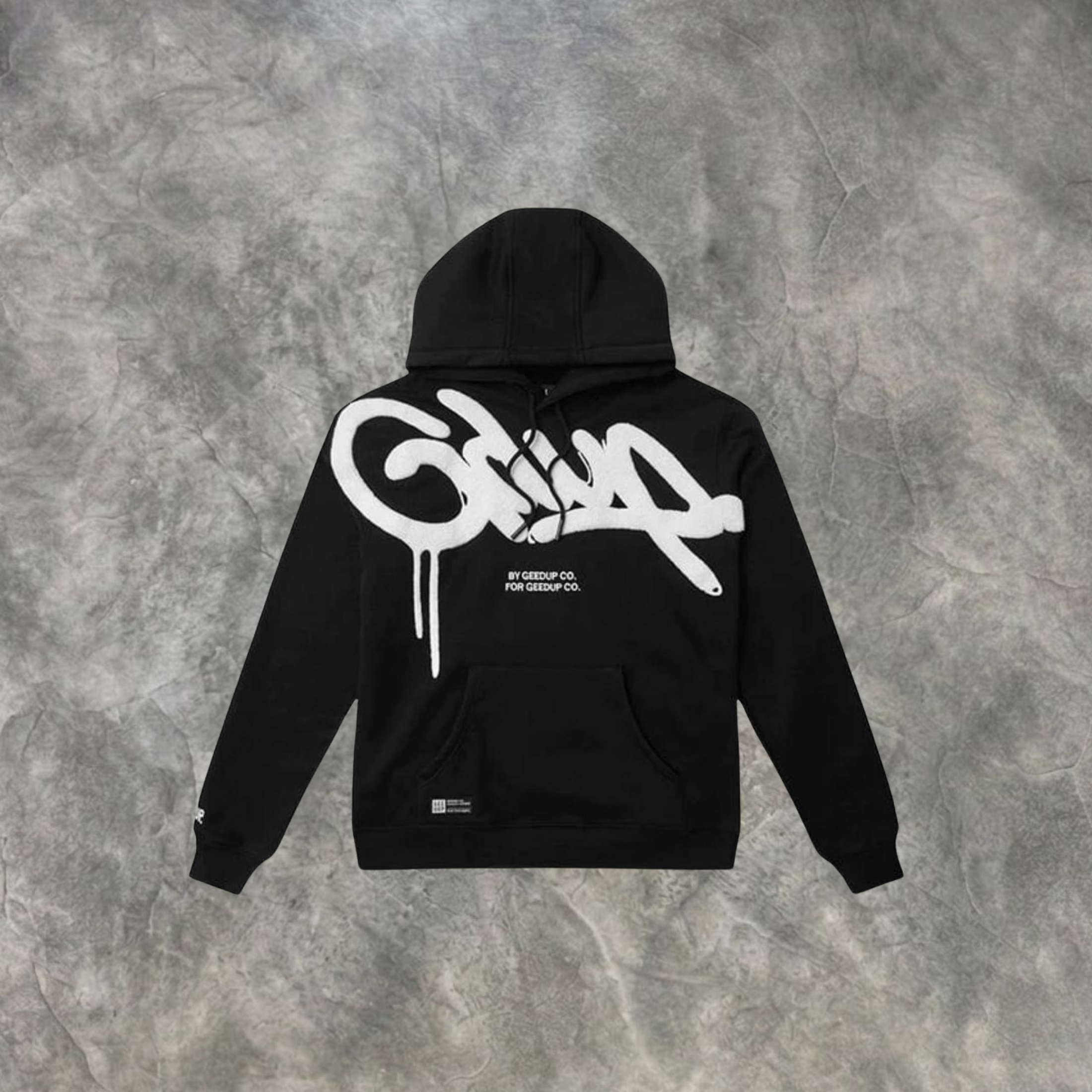 Elvare Club®Black/LightGreen Hoodie