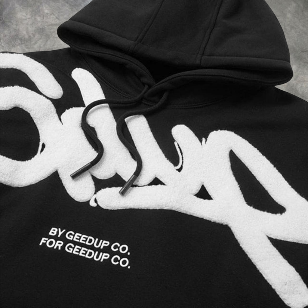 Elvare Club® Black/White Hoodie