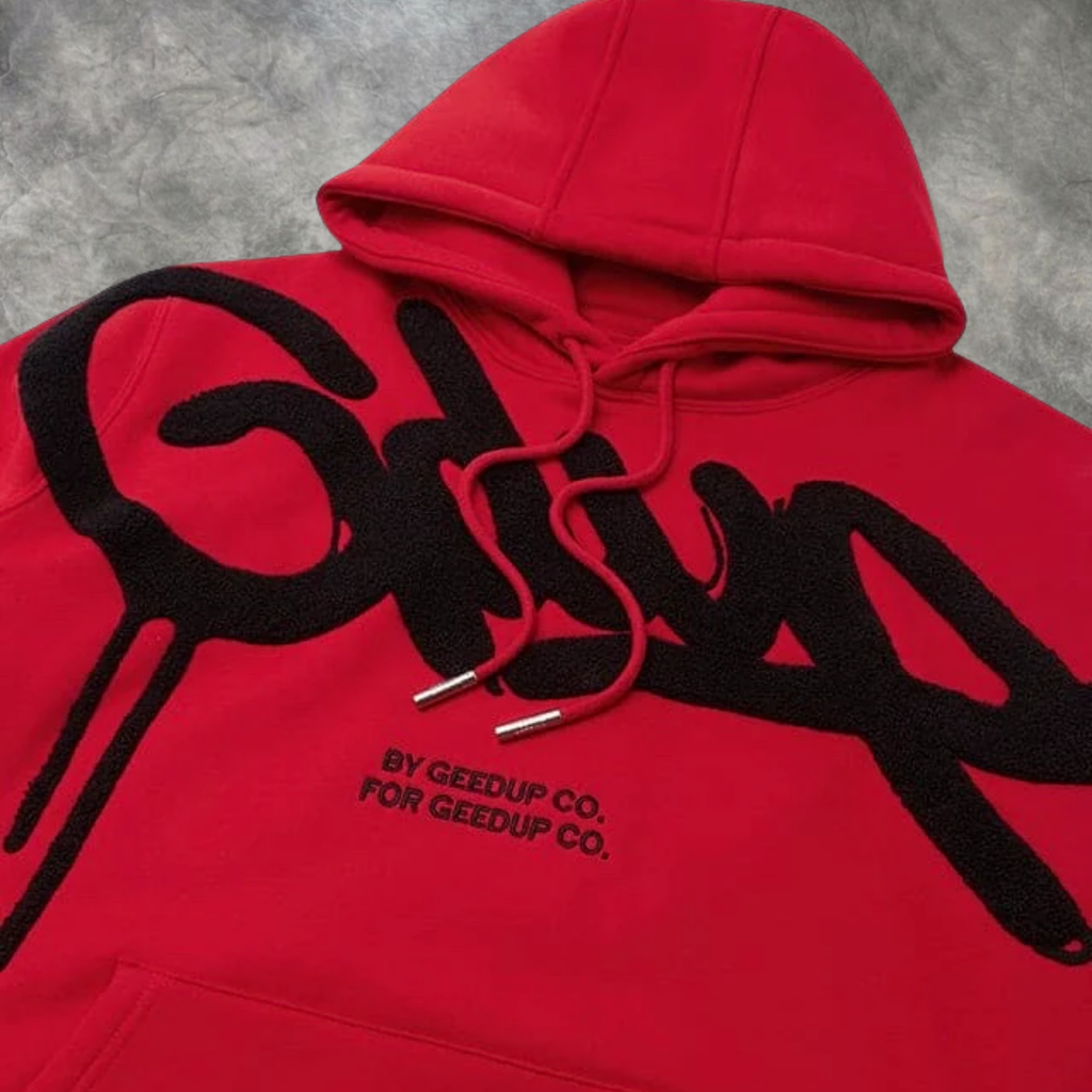 Elvare Club®Red/Black Hoodie