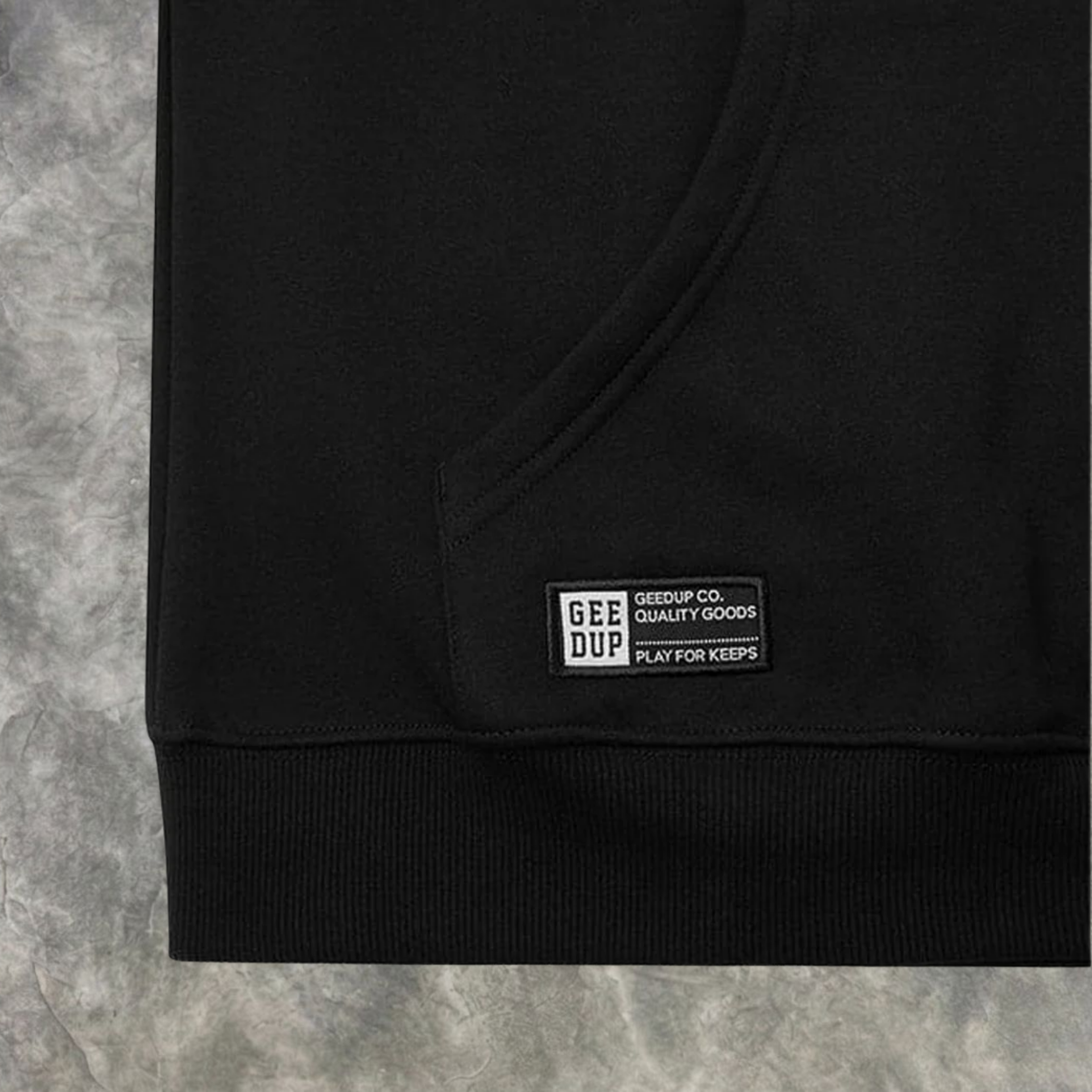 Elvare Club® Black/Blue Hoodie