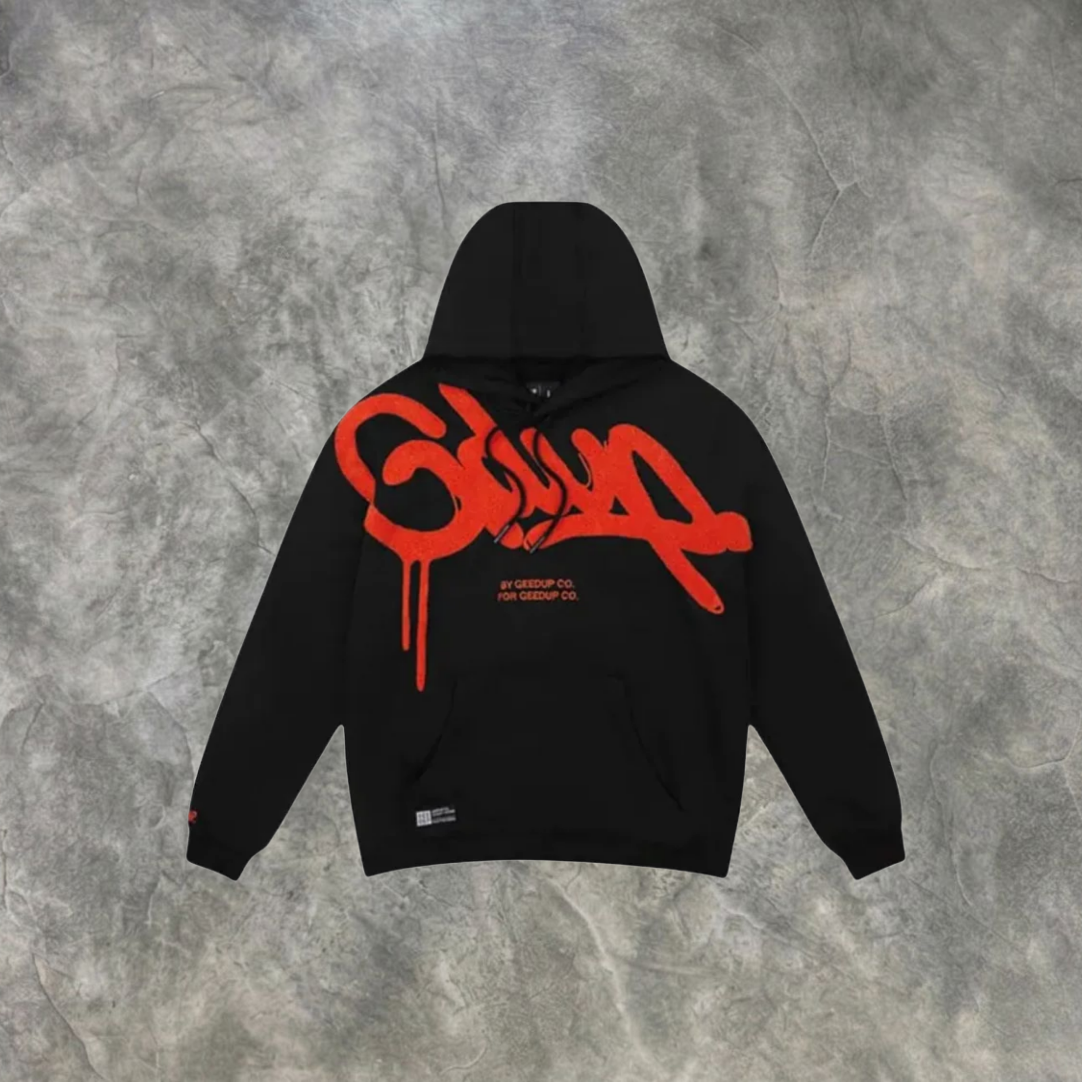 Elvare Club®Black/LightGreen Hoodie
