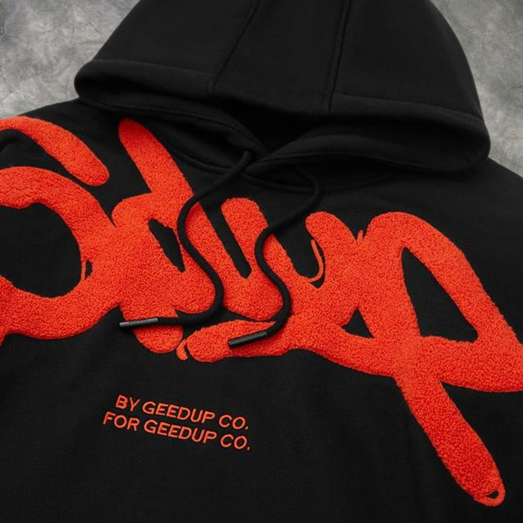 Elvare Club®Black/Red Hoodie