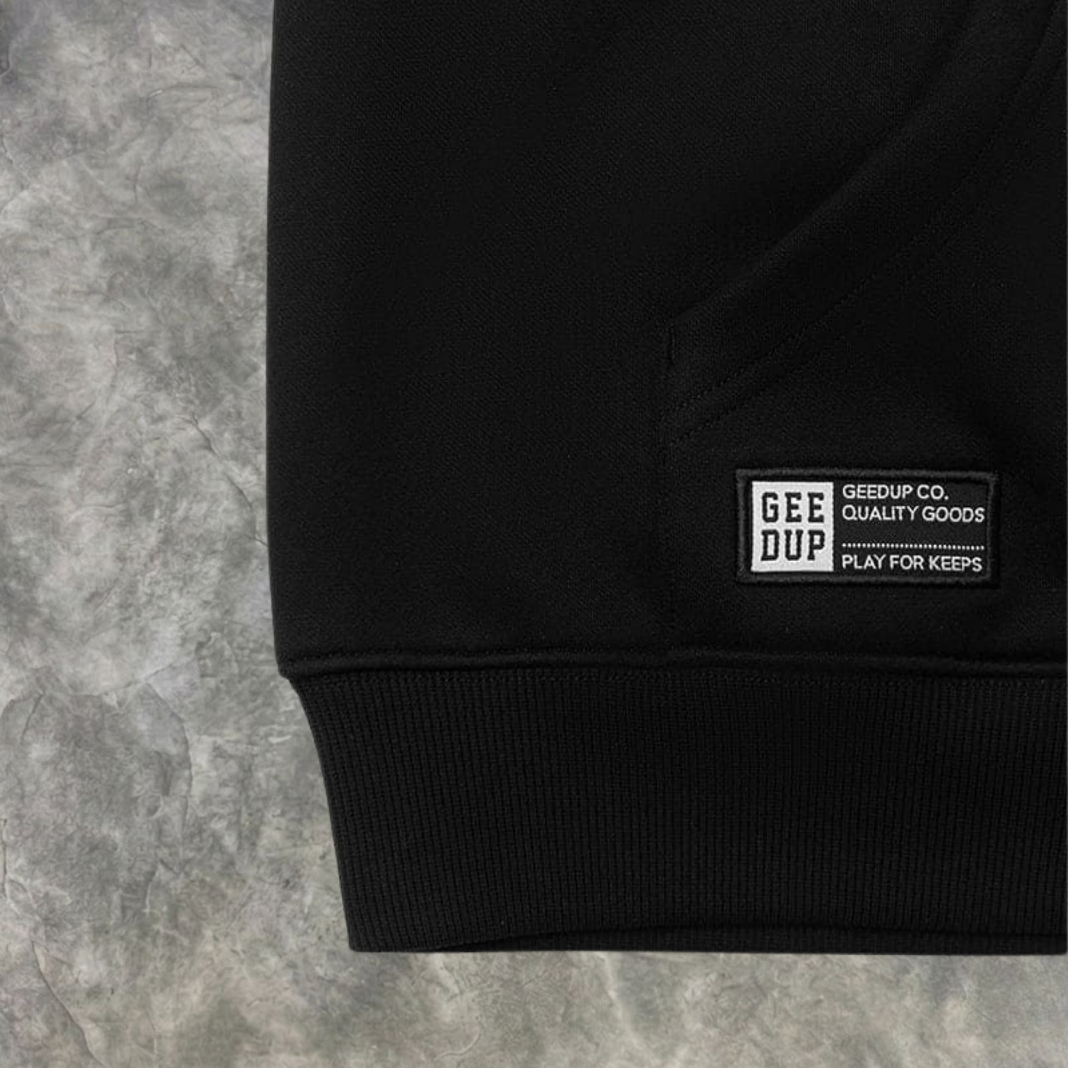 Elvare Club®Black/Red Hoodie