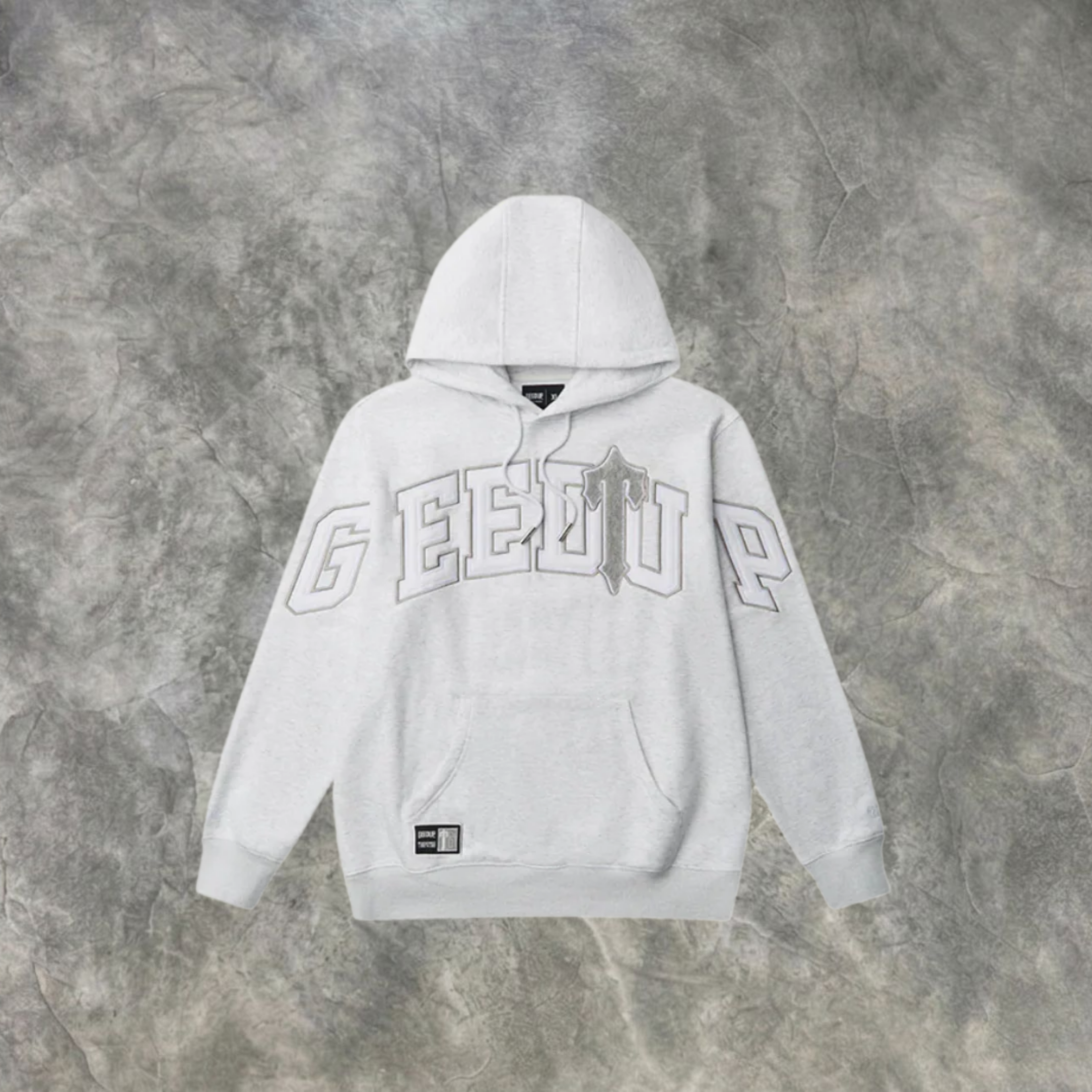 Elvare Club®White/White Hoodie
