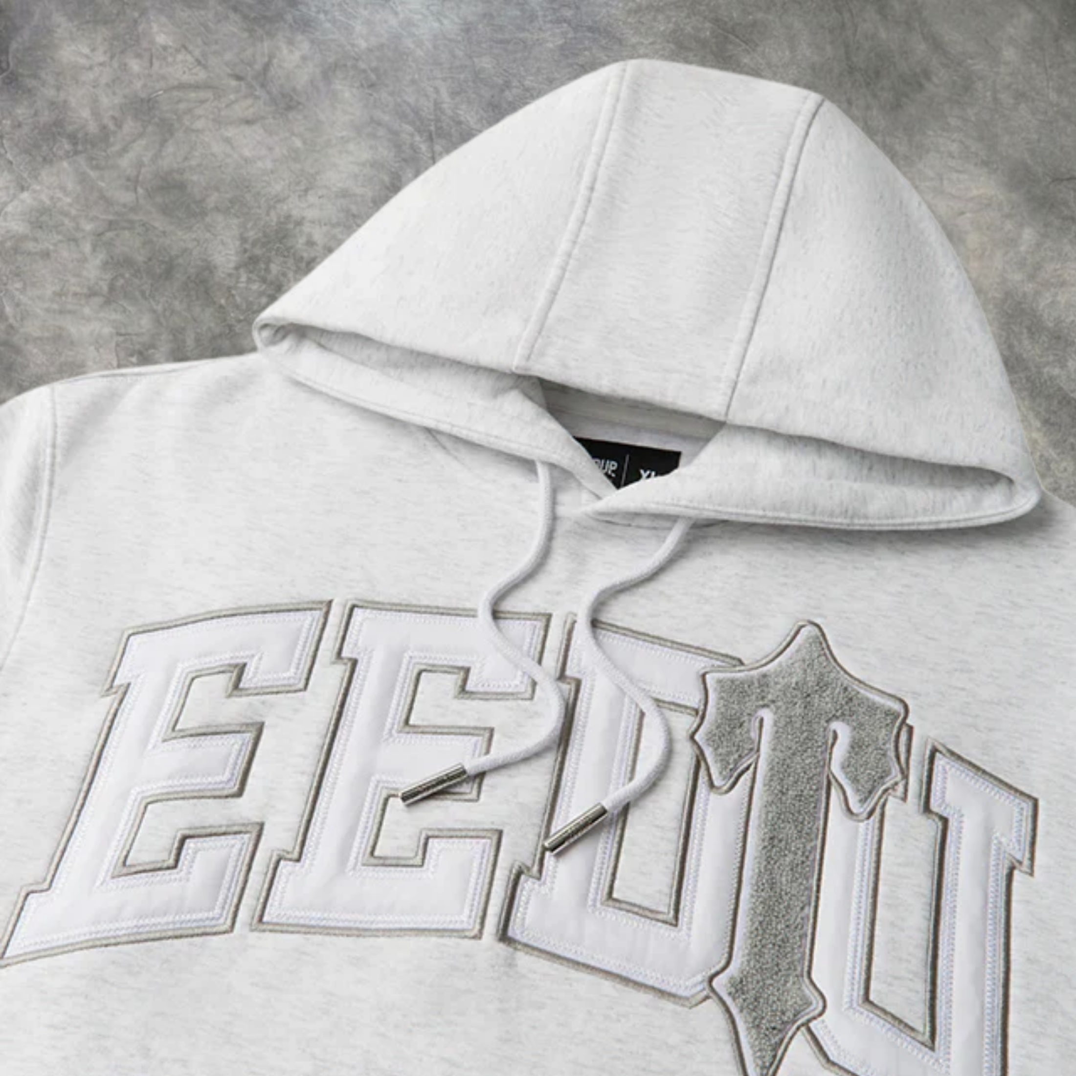 Elvare Club®White/White Hoodie