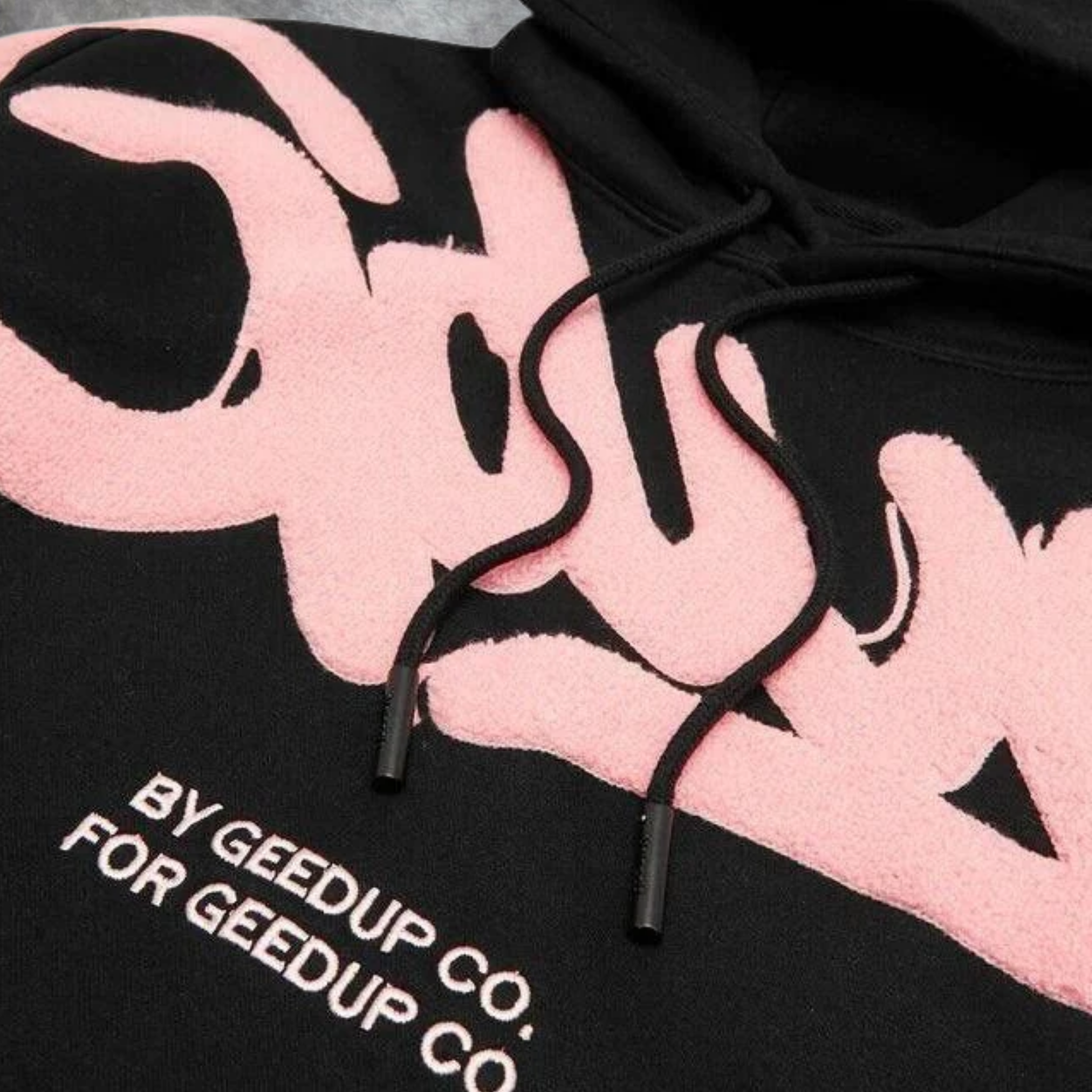 Elvare Club®Black/Pink Hoodie