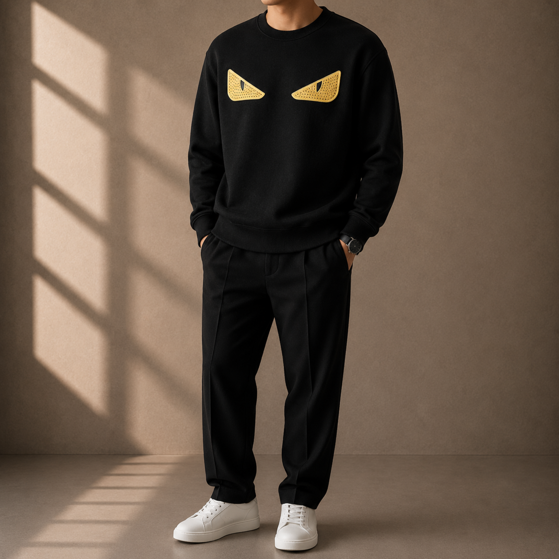 Elvare Club® Black Sweater