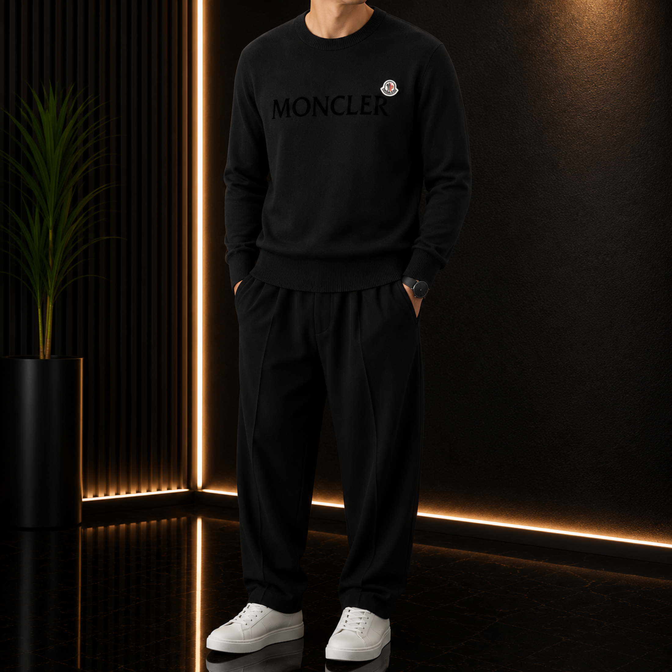 Elvare Club® Black Sweater