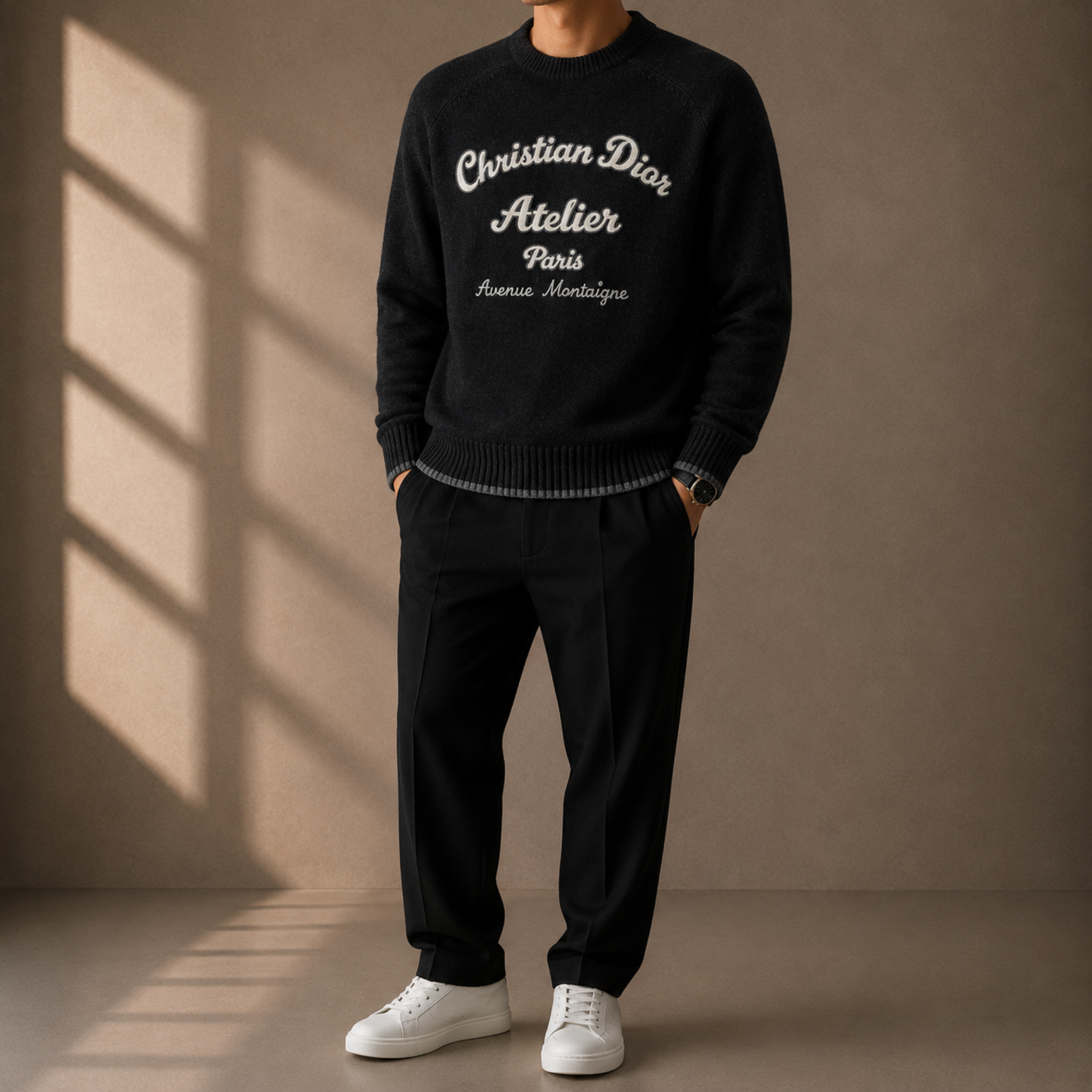 Elvare Club® Black Sweater