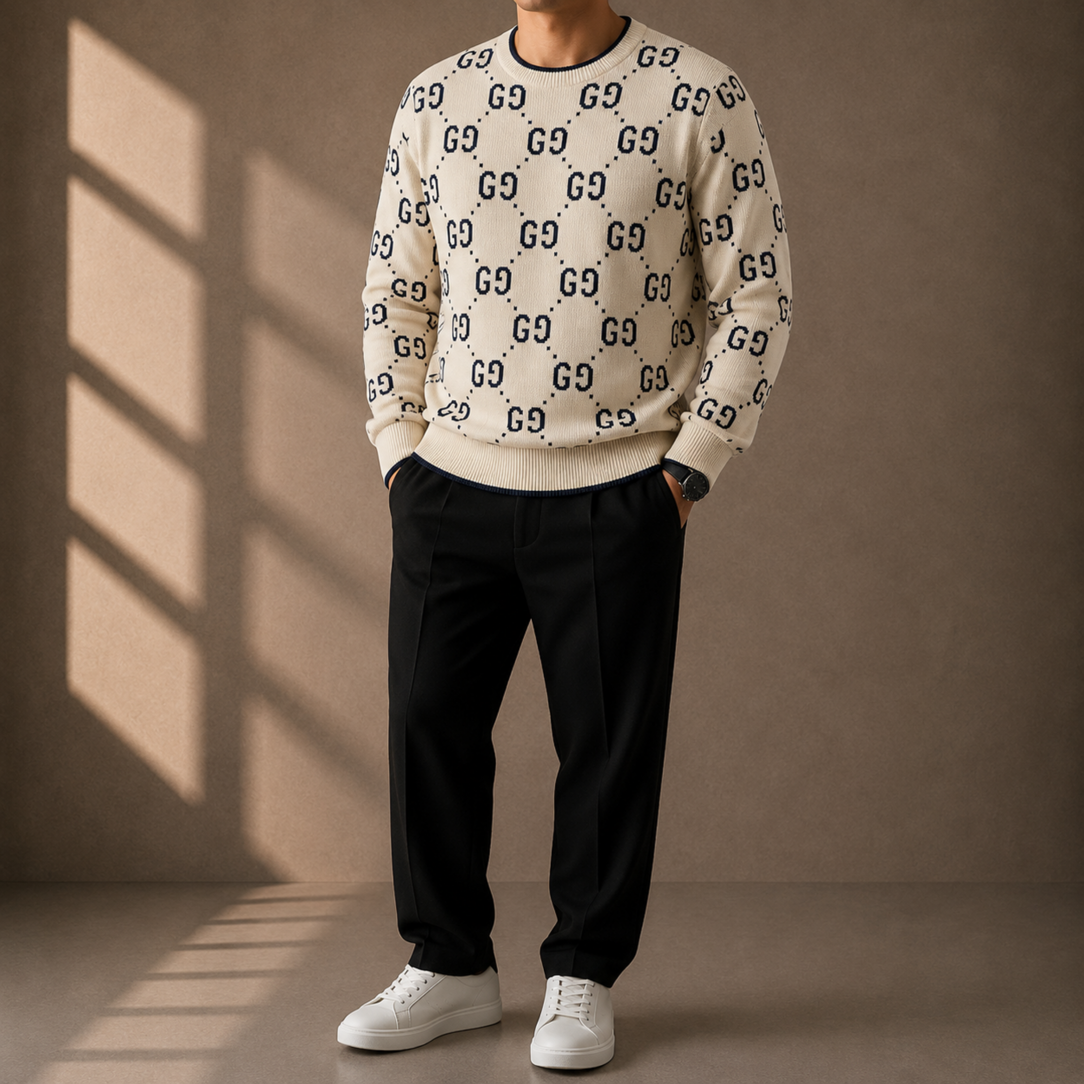 Elvare Club® Black Sweater