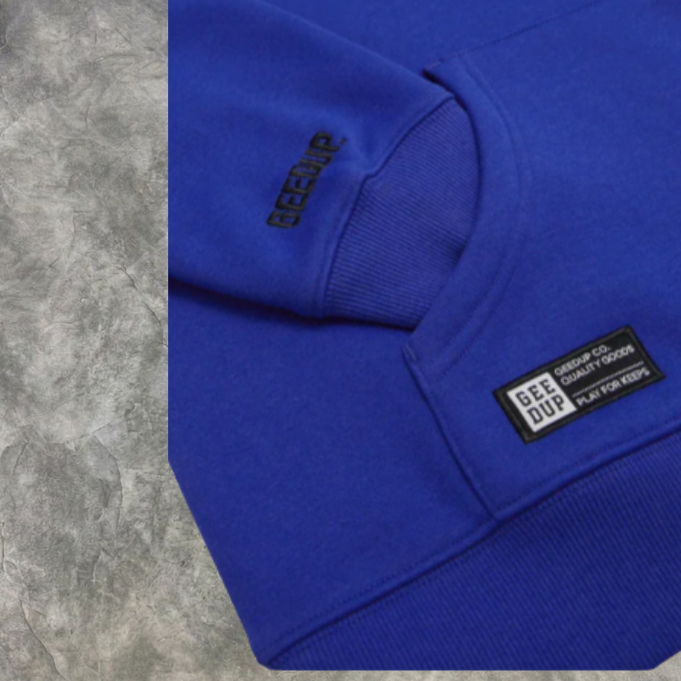 Elvare Club® Blue/Black Hoodie