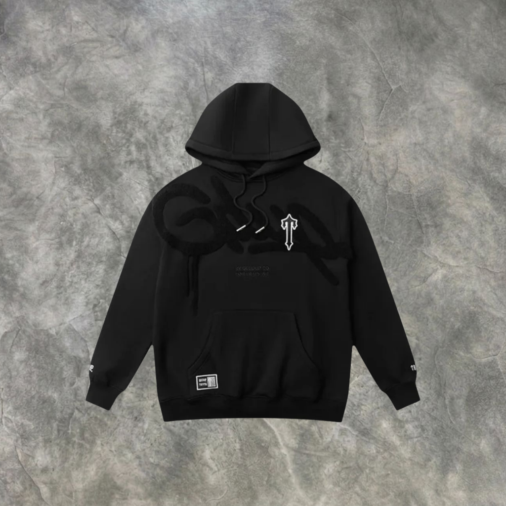 Elvare Club®Black/Black Hoodie