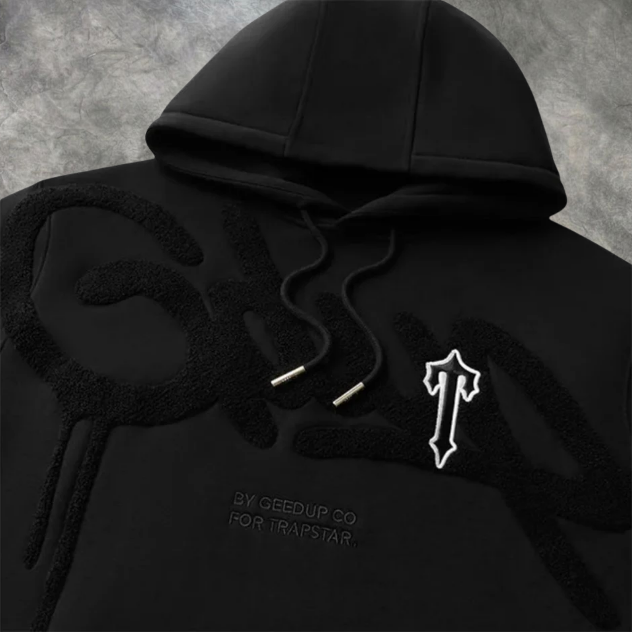 Elvare Club®Black/Black Hoodie