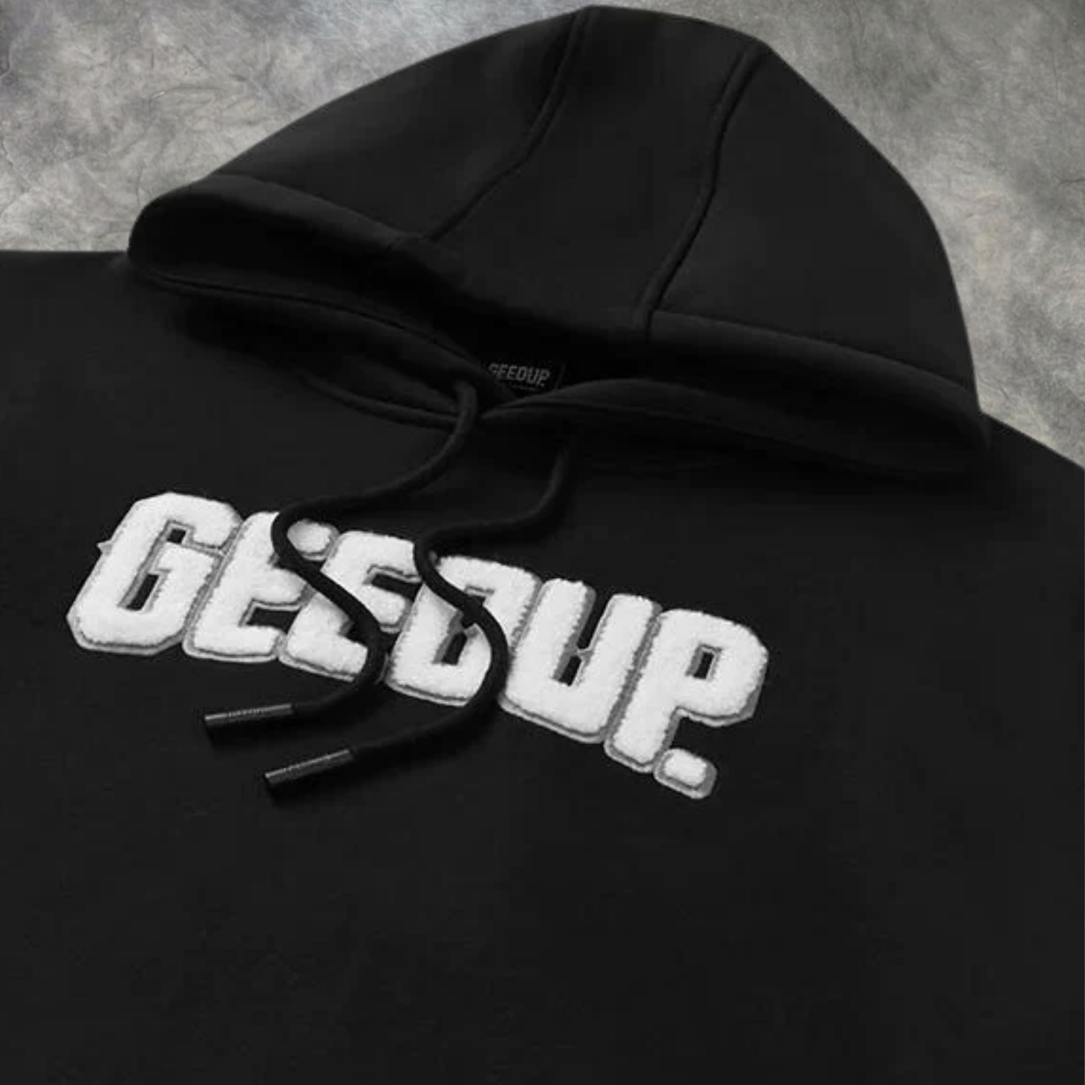 Elvare Club® Black/White Hoodie