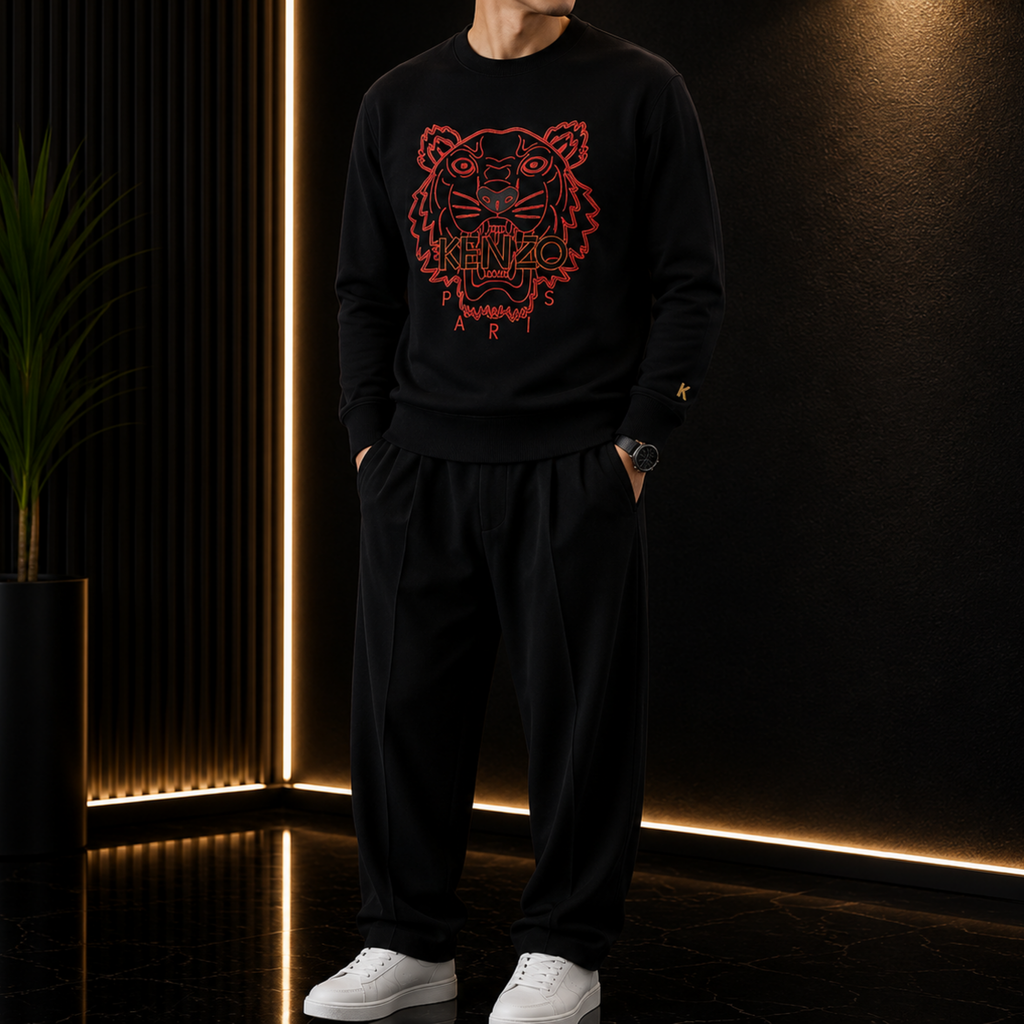 Elvare Club® Black Sweater