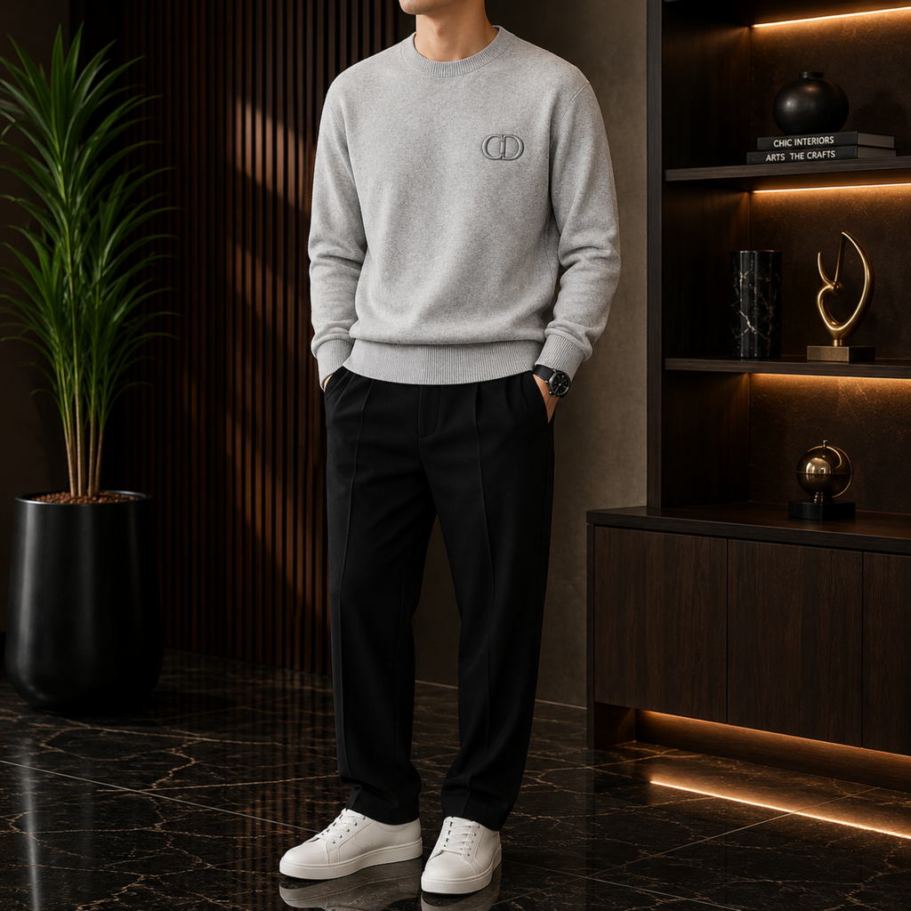 Elvare Club® Black Sweater