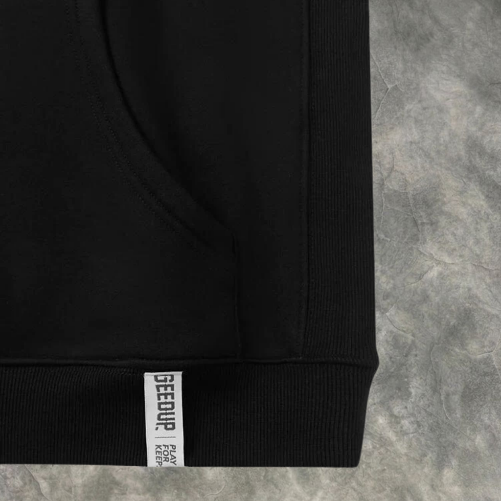 Elvare Club® Black/White Hoodie