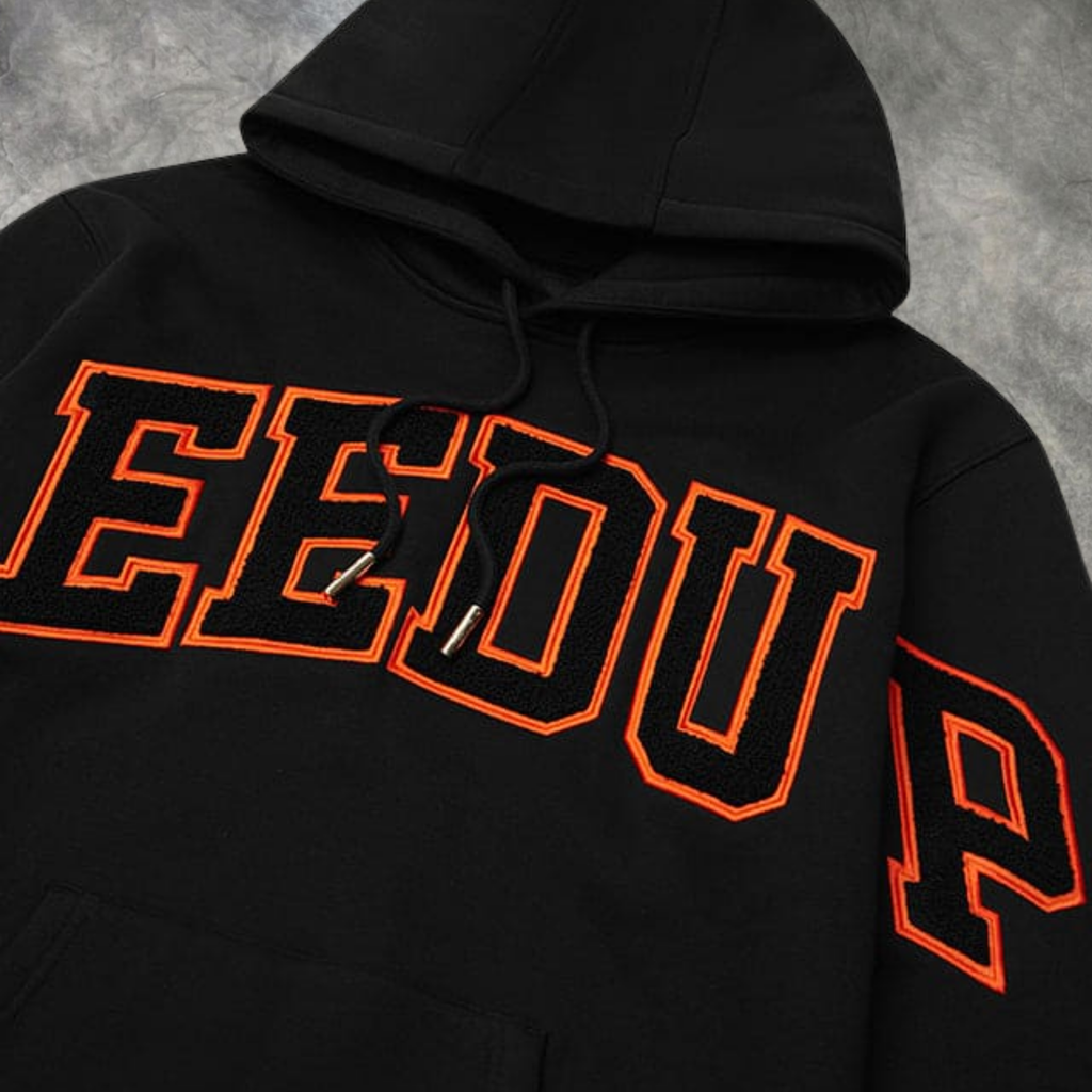Elvare Club® Black/Orange Hoodie