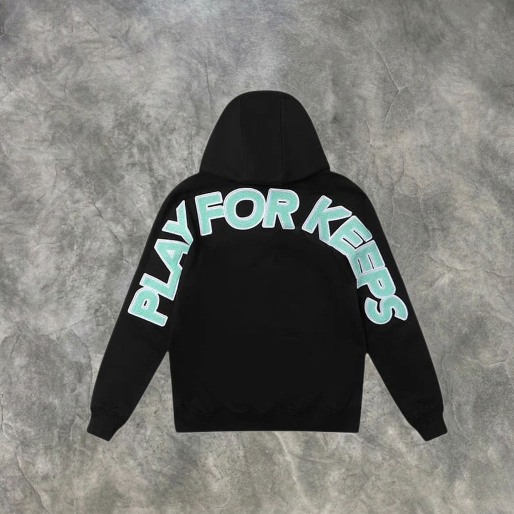 Elvare Club® Black/Blue Hoodie