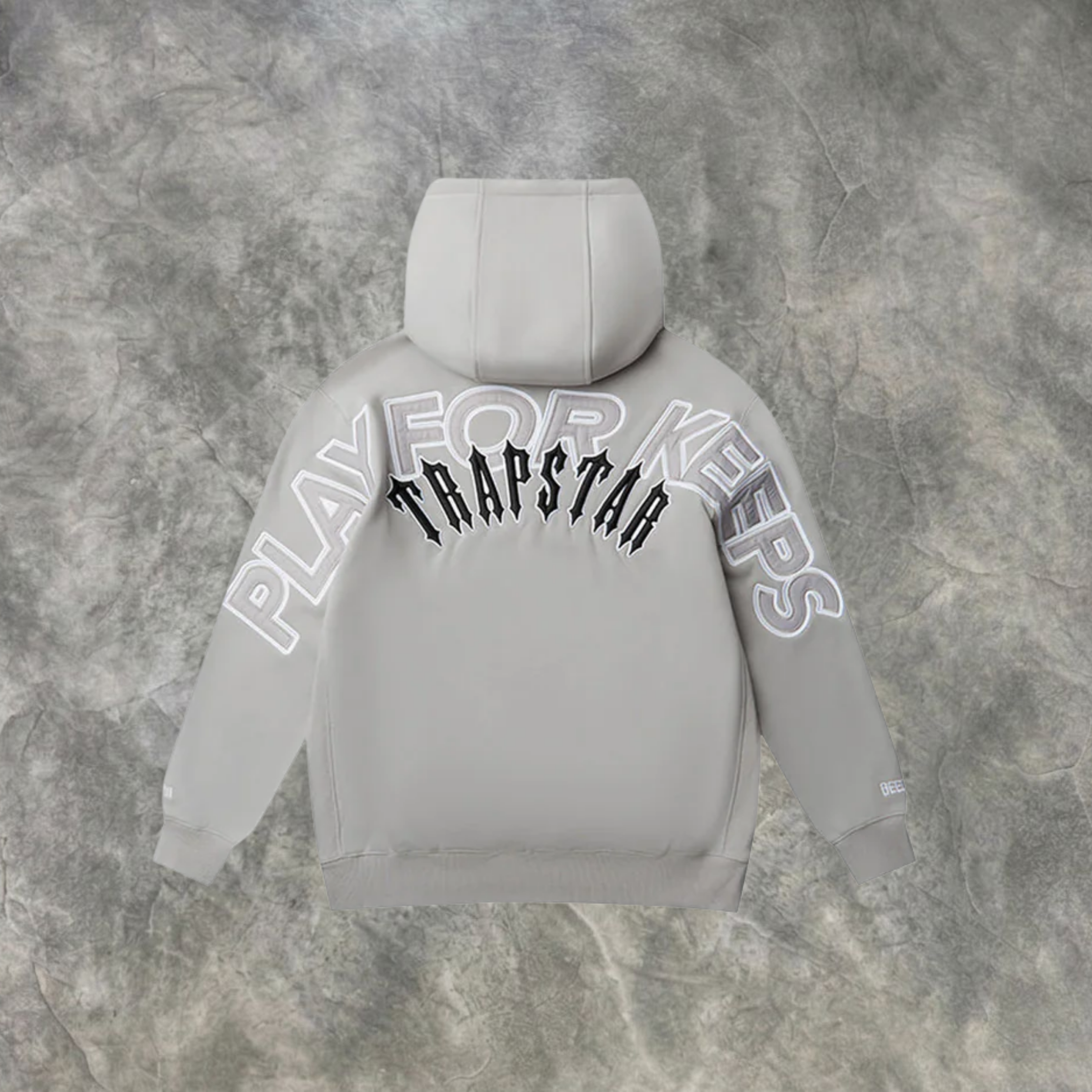 Elvare Club®Gray/White Hoodie