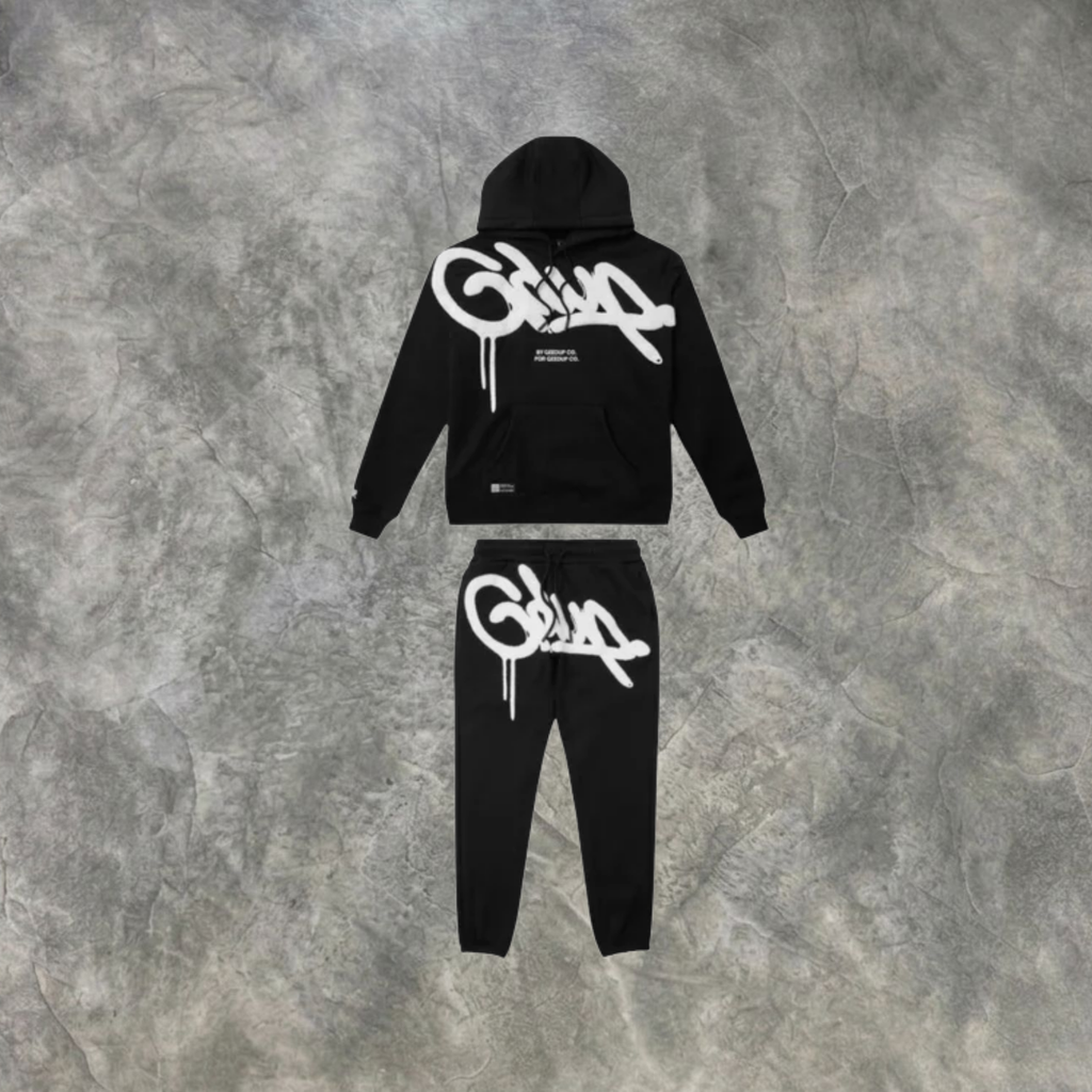 Elvare Club® Black/White Tracksuit