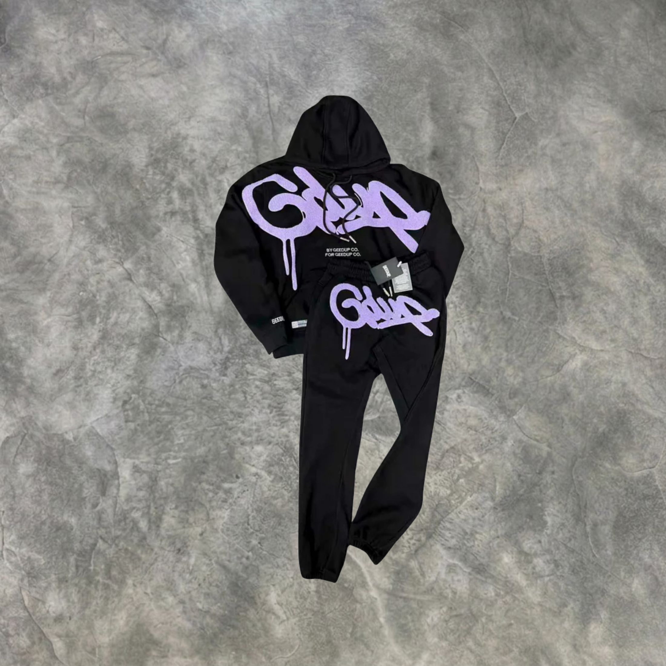 Elvare Club® Black/Purple Tracksuit