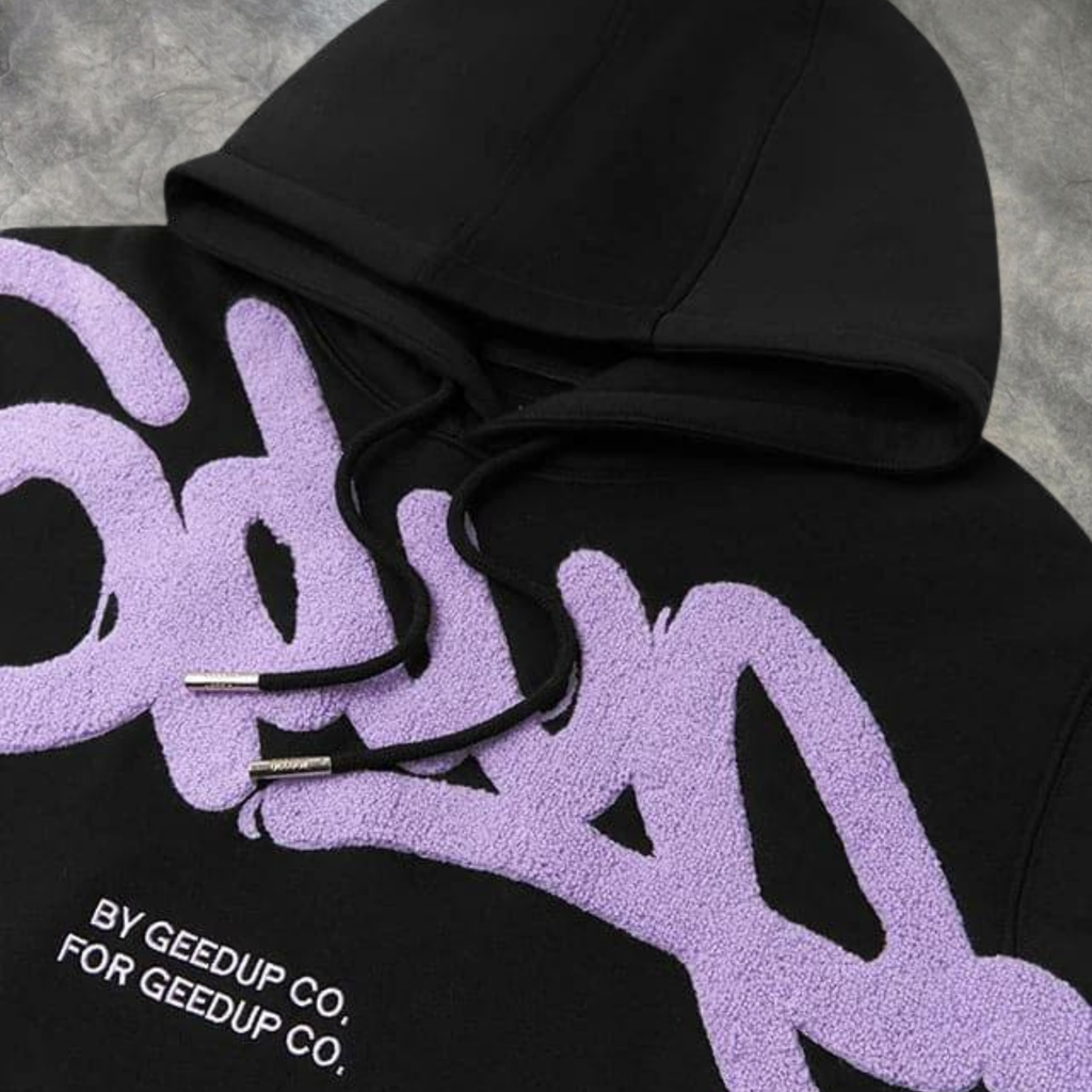 Elvare Club®Black/Purple Hoodie
