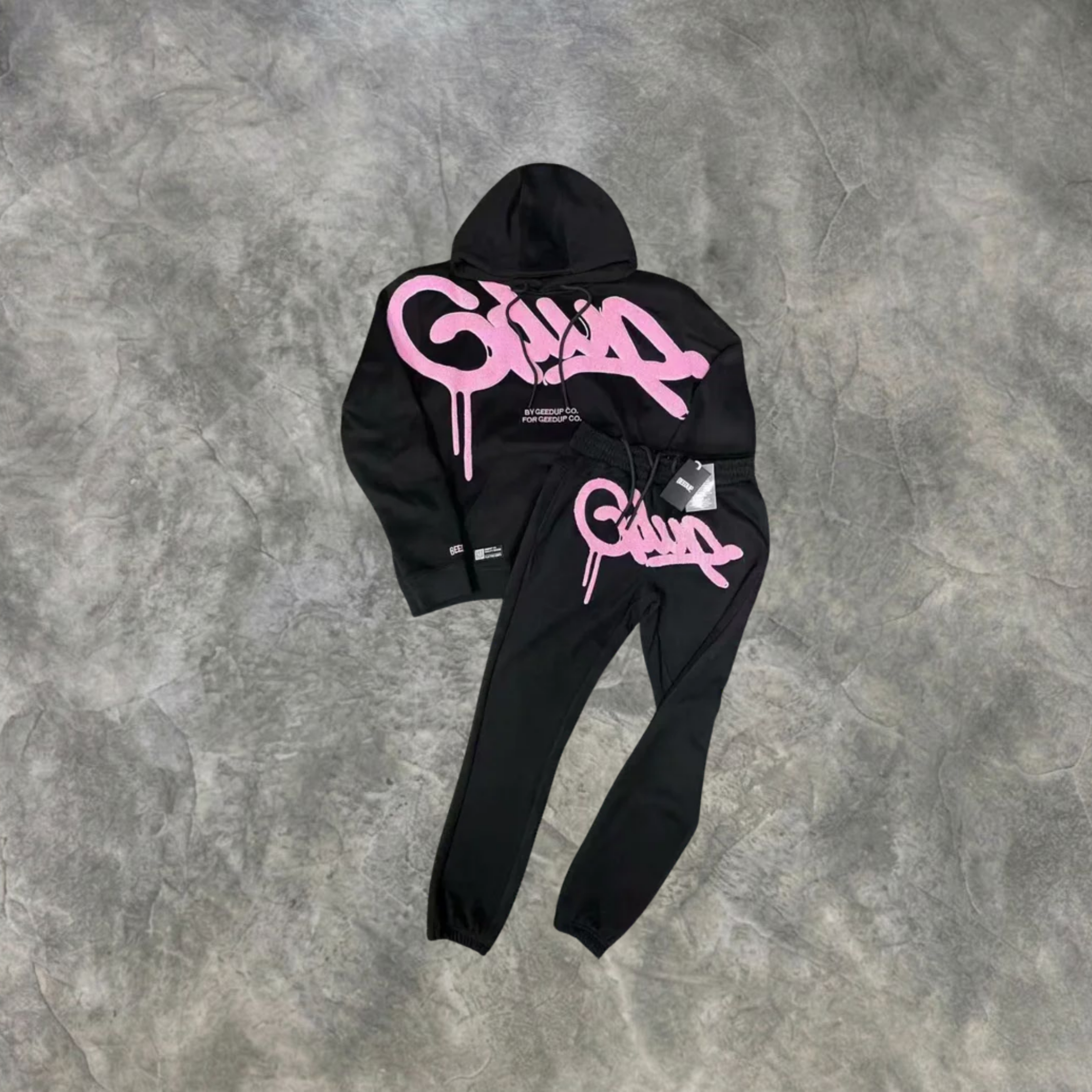 Elvare Club® Black/Red Tracksuit
