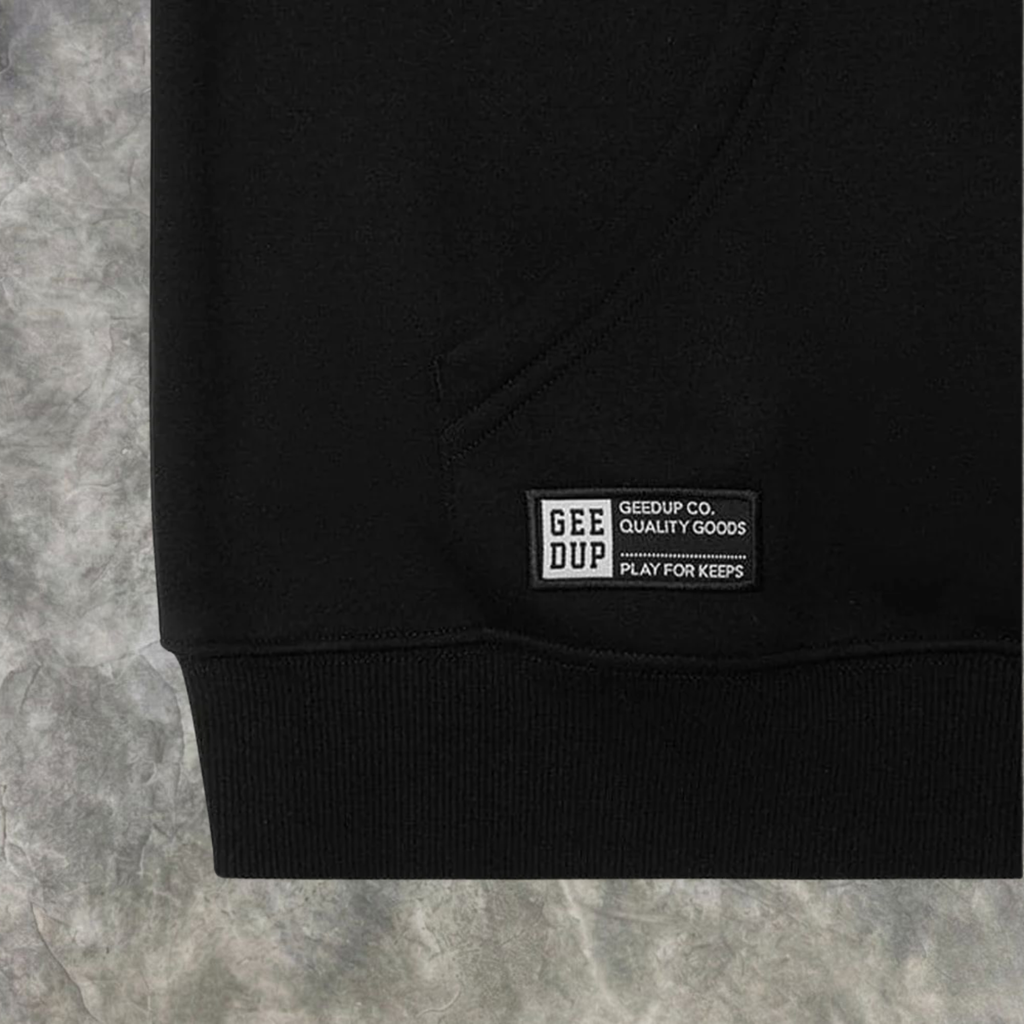 Elvare Club® Black/Red Hoodie