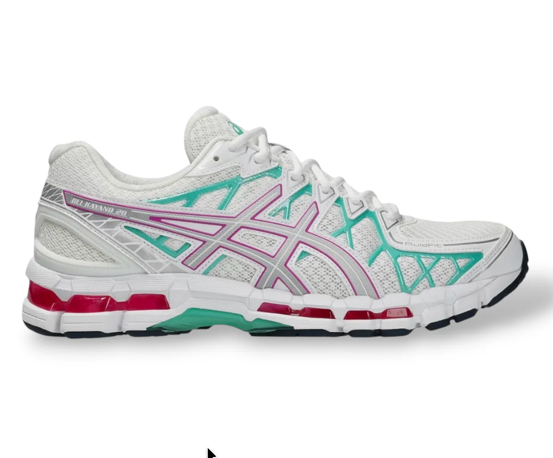 ASICS Gel-Kayano 20 'White/ Aurora Green Watermelon'