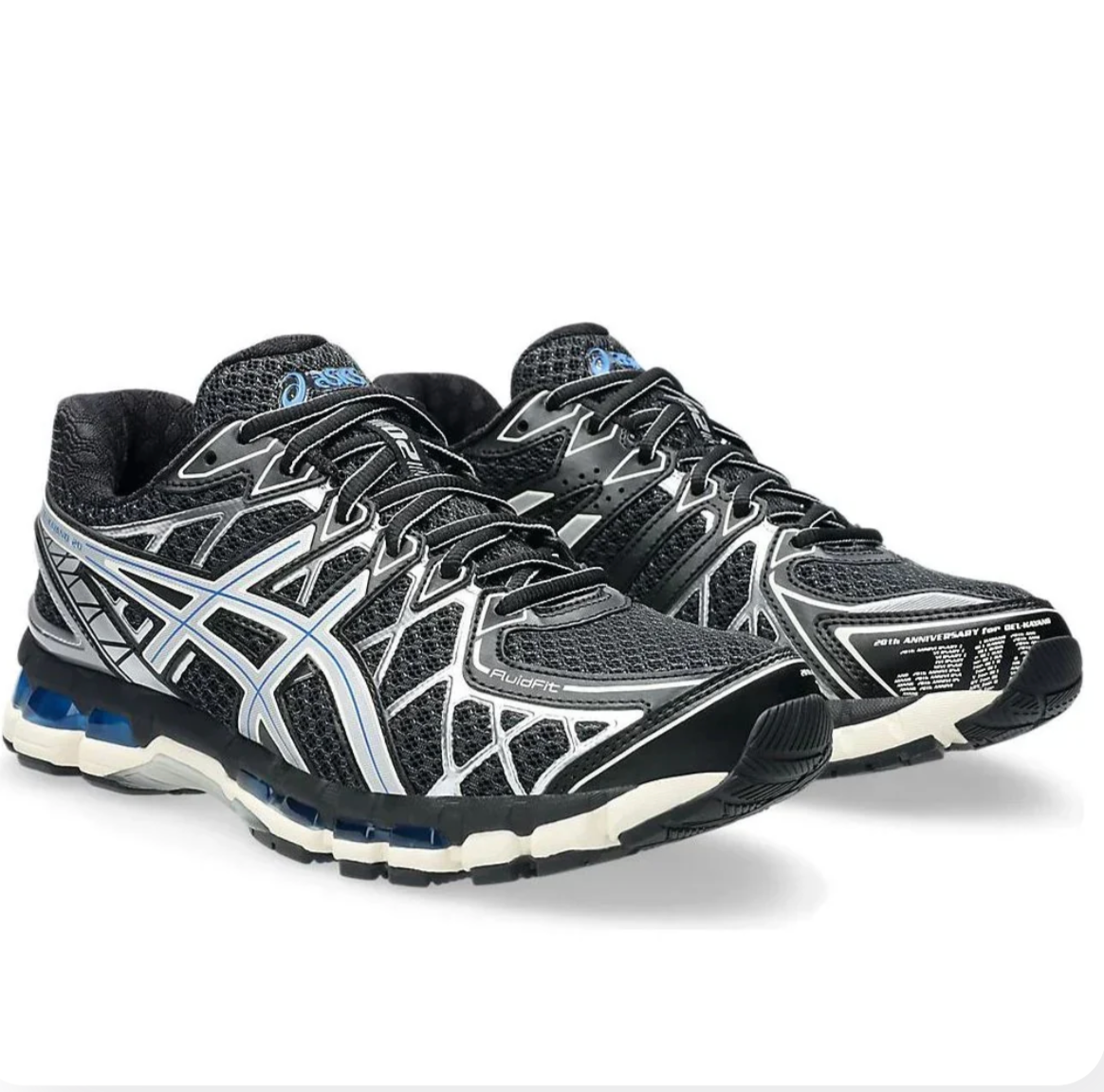 ASICS Gel-Kayano 20 'Black Pure Silver'